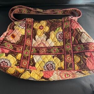 Very Bradly Hand Bag Browns & Yellows